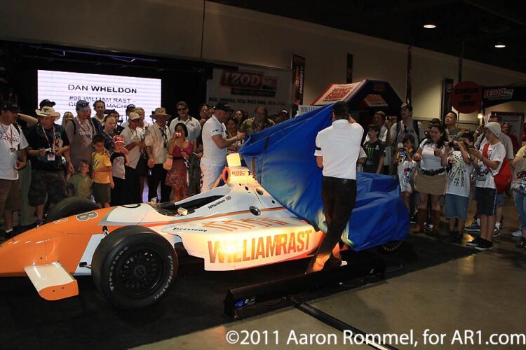 Wheldon to drive famed #98 William Rast car at Indy