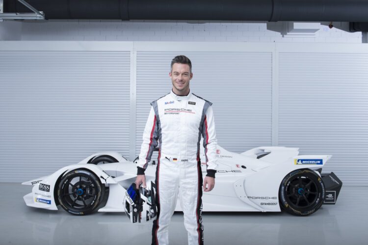 Lotterer will be the second driver in the Porsche Formula E Team