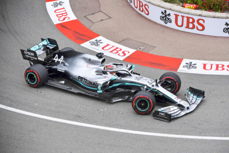 Hamilton tops Verstappen in opening Monaco GP practice