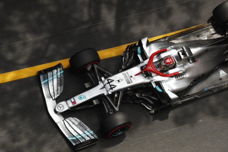 Hamilton nips Bottas for Pole in Monaco