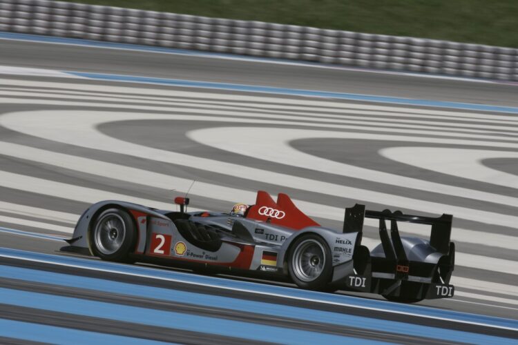 Audi plans test run at Le Castellet