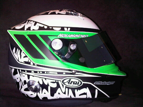 New helmet for Kovalainen