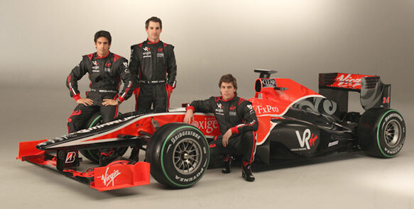 Virgin Racing reveals 2010 F1 car