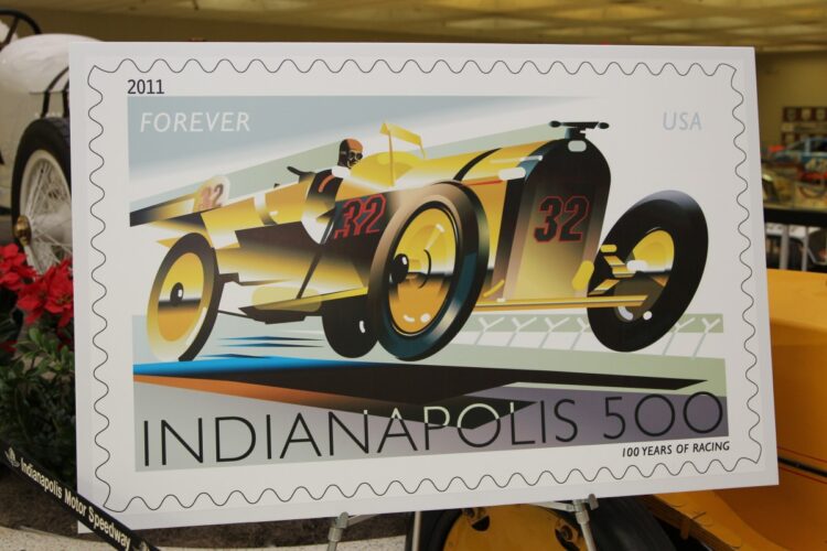 100th Anniversary Indianapolis 500 to be honored on 2011 U.S. stamp