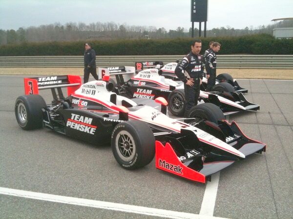 Penske team sports new look