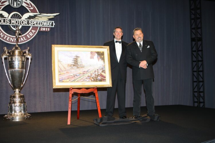 Indy Centennial Era Gala highlights include Kinkade art unveiling