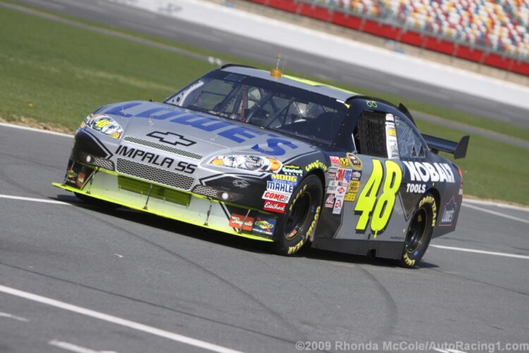 NASCAR teams test at Lowe’s Wednesday