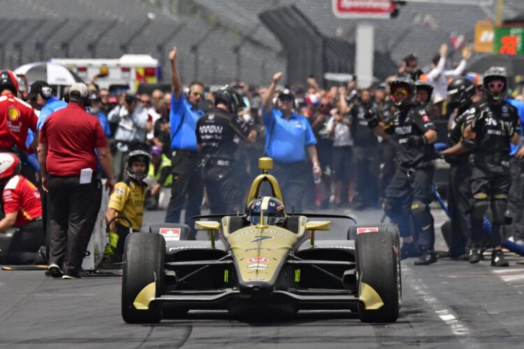 Ericsson and team win Indy Pitstop competition