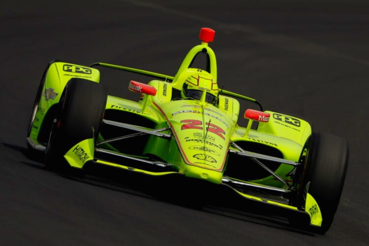 Pagenaud tops Indy 500 Monday Race-Trim Practice