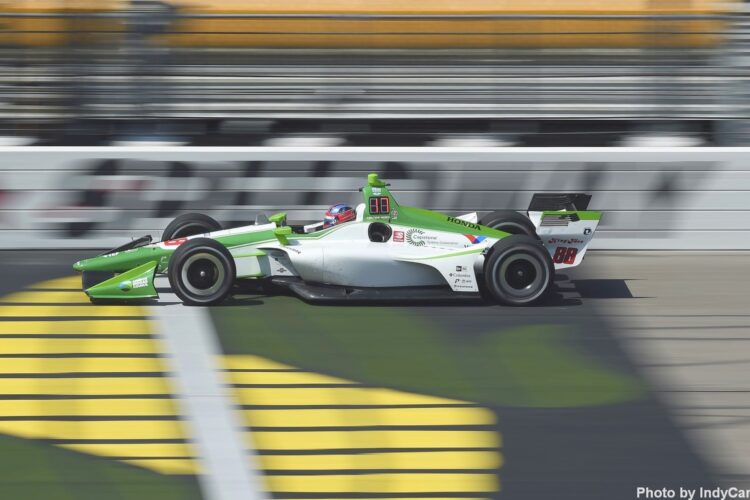 Herta and Daly 1-2 in Iowa IndyCar practice