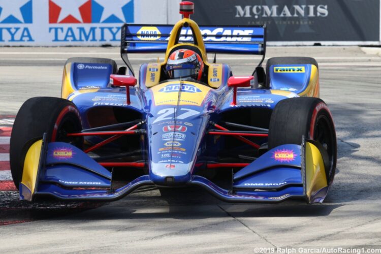 Watch a Blindfolded Alexander Rossi Complete a Lap of the Long Beach Street Circuit by Memory