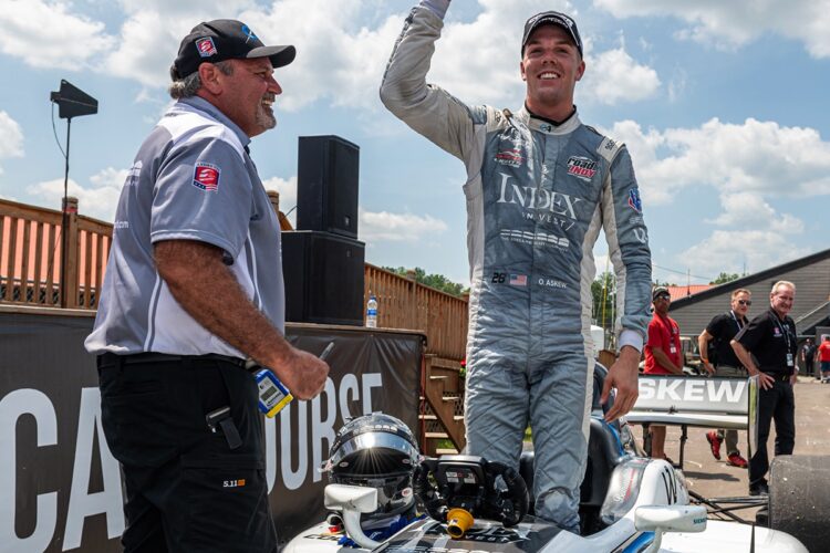 Askew doubles up at Mid-Ohio