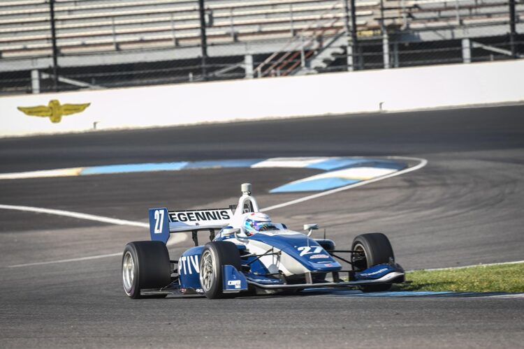 VeeKay, McElrea, Rasmussen Fastest at Road to Indy Test