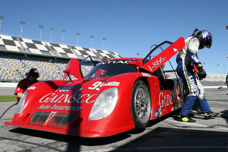 Johnson Joins GAINSCO team for final day of Daytona testing