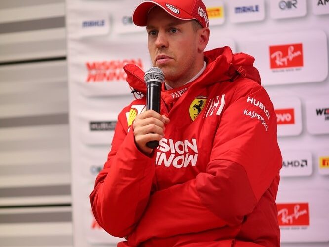 Vettel plays down Marko’s analysis about Ferrari pace