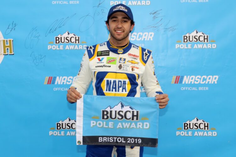 Video: NASCAR Bristol Monster Cup Pole Winner Q&A