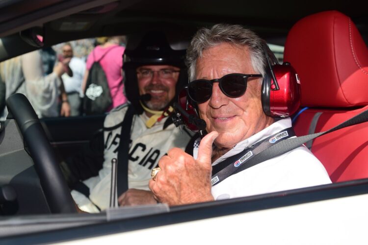 Video: Mario Andretti returns to Charlotte