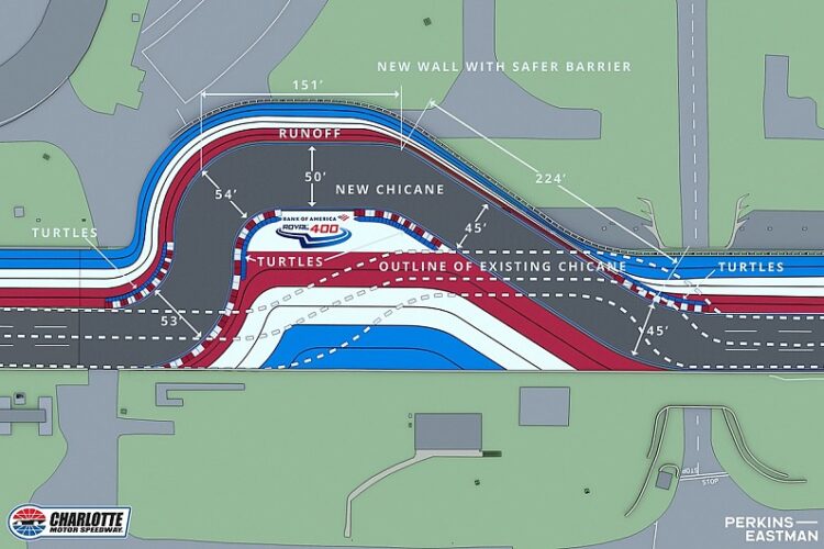 DiBenedetto: Revamped Charlotte Roval chicane 30mph slower