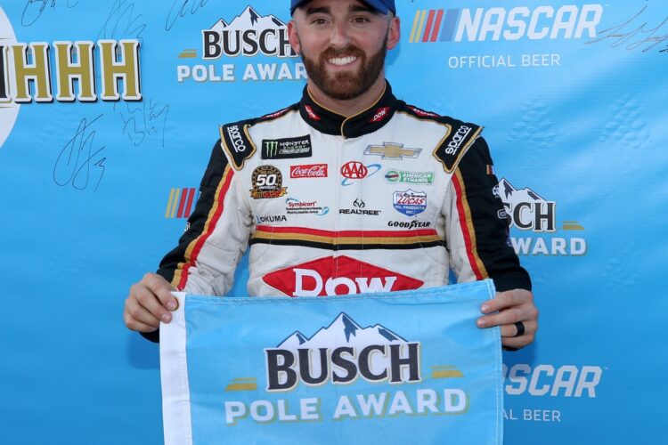 Austin Dillon on Pole in Chicagoland