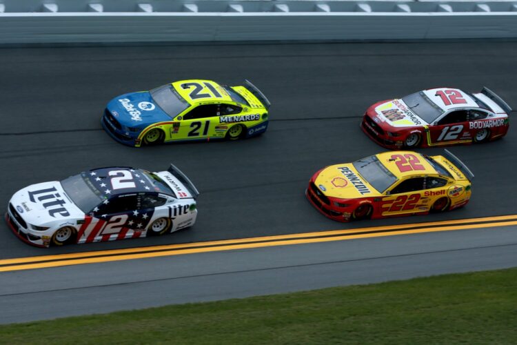 Logano to start on pole at Daytona