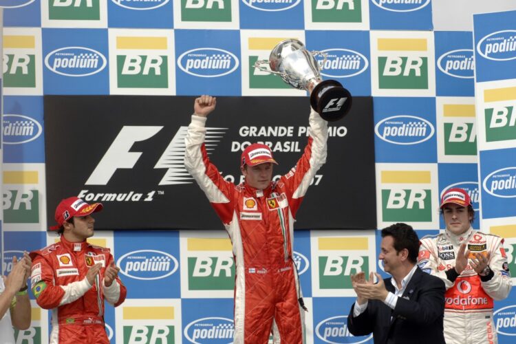 Raikkonen wins F1 title as Hamilton chokes