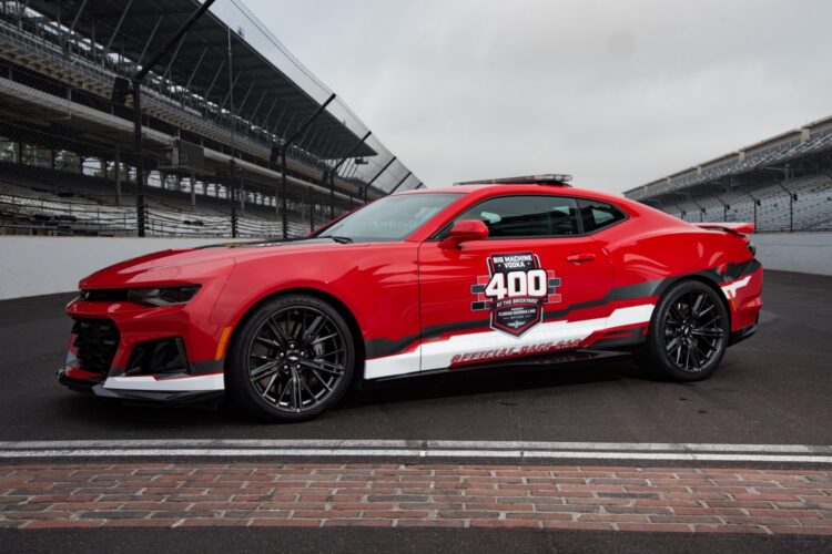 Childress To Drive Camaro ZL1 Pace Car at The Brickyard