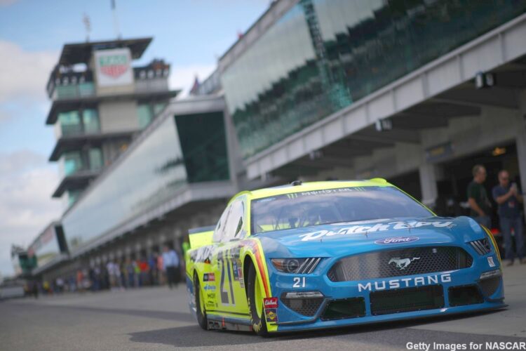 Menard tops Brickyard 400 practice