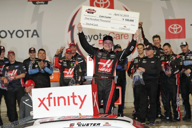 Custer wins Xfinity Series race at Richmond