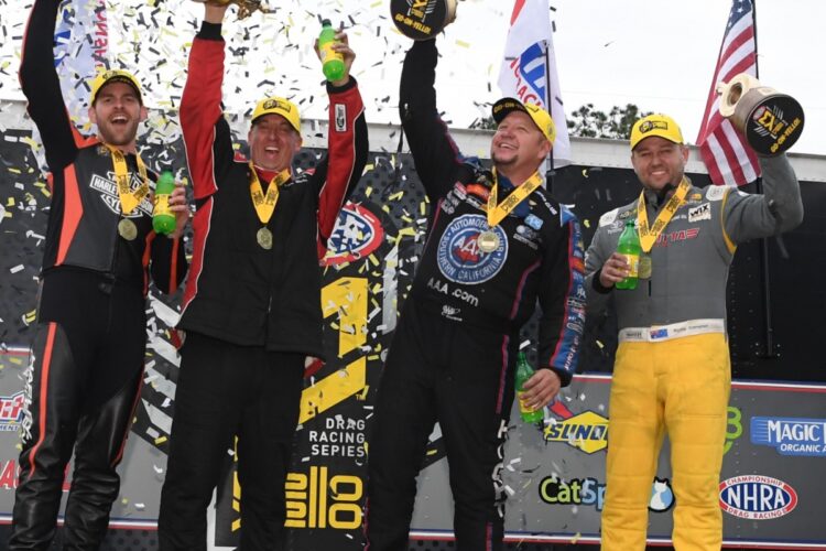 Crampton, Hight, Butner, and Hines win Gatornationals