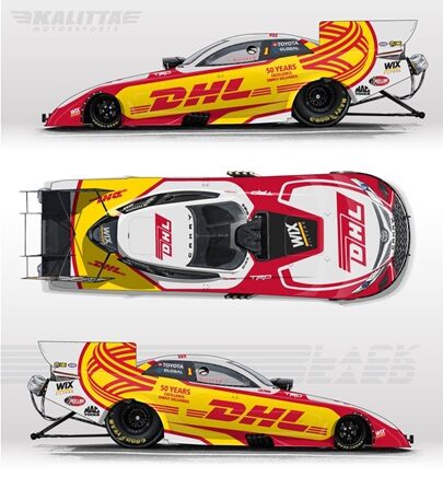 DHL Lines Up Special Paint Schemes For NHRA Team Kalitta