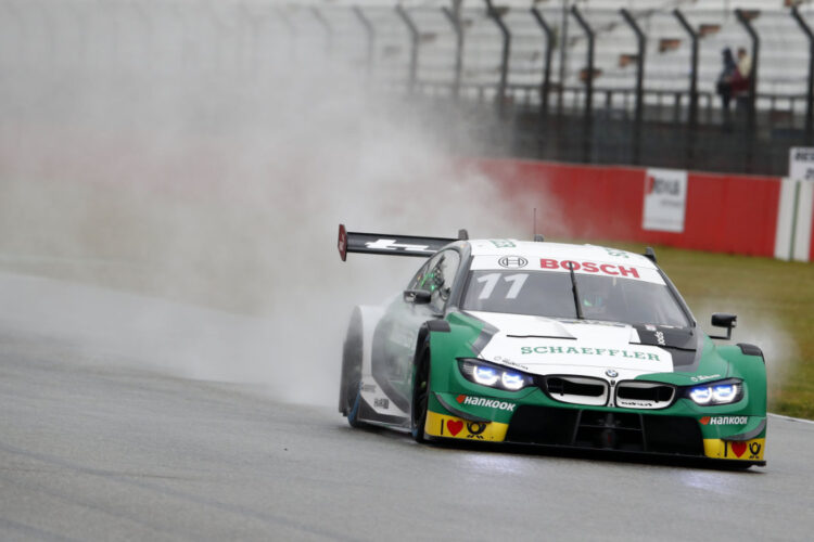 Wittmann wins from pole at wet Hockenheim