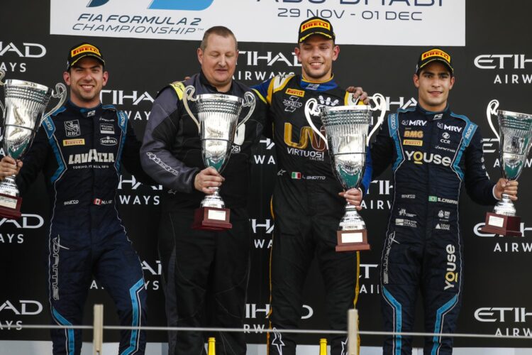 Ghiotto sprints to victory in final F2 race of 2019