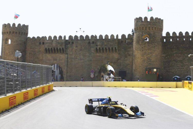 Ghiotto sets the pace in Baku F2 Practice 1