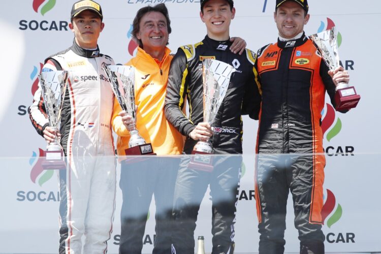 Aitken asserts his ability with first F2 Feature Race win