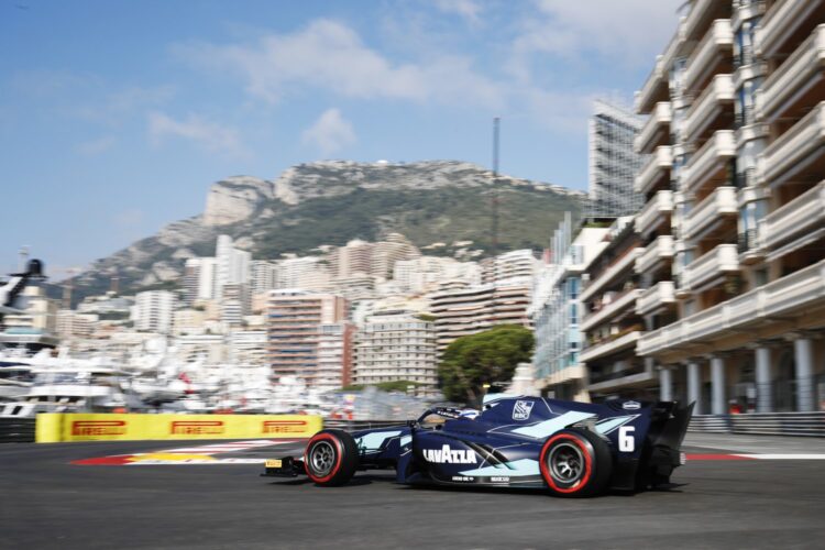 Latifi controls Monaco Free Practice