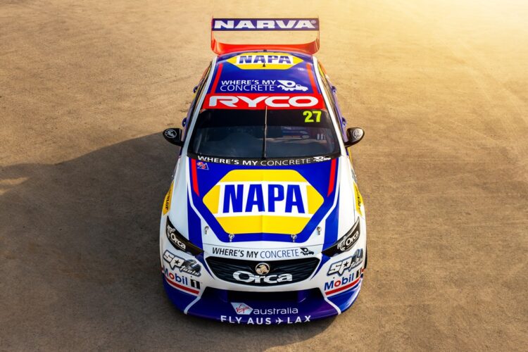 Rossi and Hinchcliffe livery revealed for Bathurst