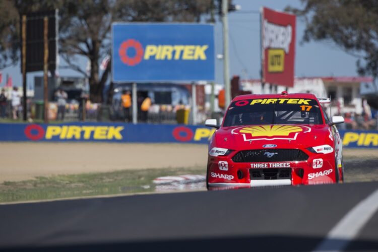 Penske driver McLaughlin breaks Bathurst record again, Whincup crashes