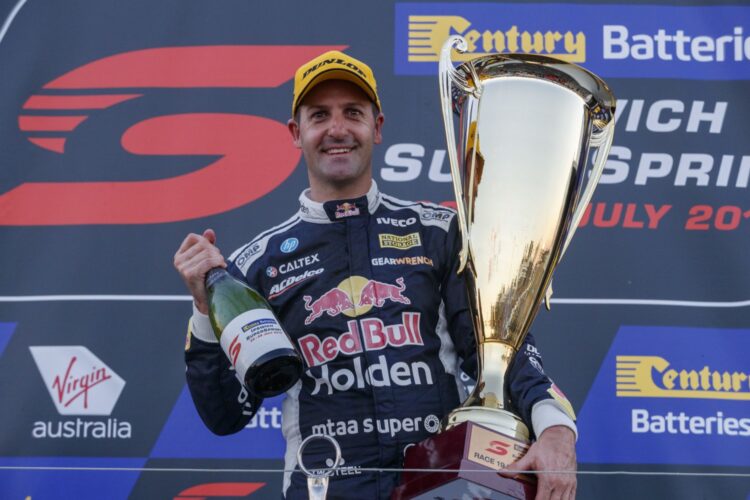 Whincup breaks winning drought in Ipswich