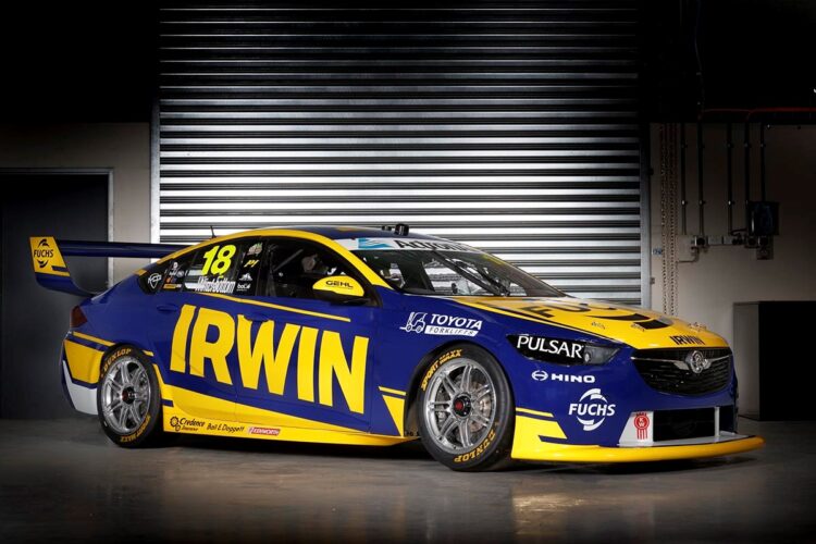 IRWIN Livery Breaks Cover at Season Launch