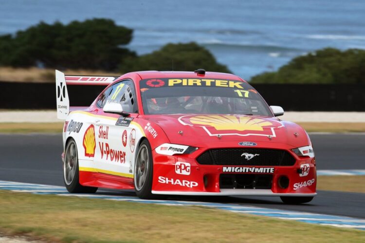 New Mustang Supercar hits the track