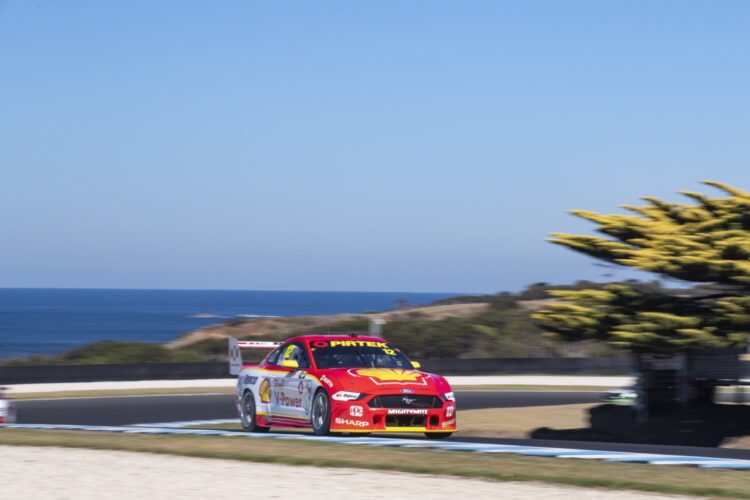 Mustangs go 1-2-3 in critical second practice at Phillip Island