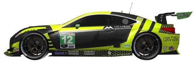 MemSQL to sponsor No 12 AVS Lexus RC F GT3