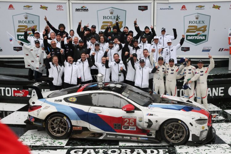 BMW wins GTLM class, dedicates win to Charly Lamm