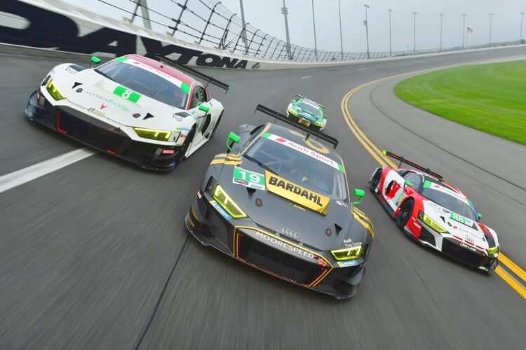 Audi outlines complete driver lineup for all Rolex 24 classes