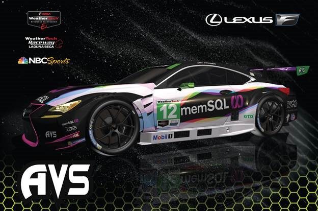 MemSQL to be No. 12 AVS primary sponsor at Laguna Seca