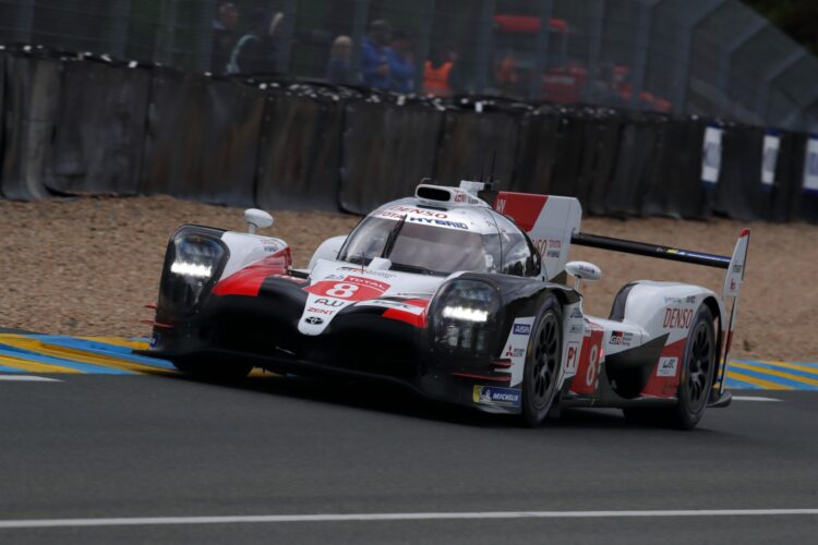 LeMans 24 hour 13: #7 Toyota and #8 Toyota Still lead