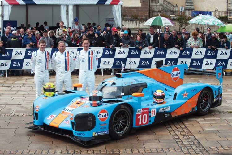 Gulf Returns to Top Class at Le Mans with DragonSpeed