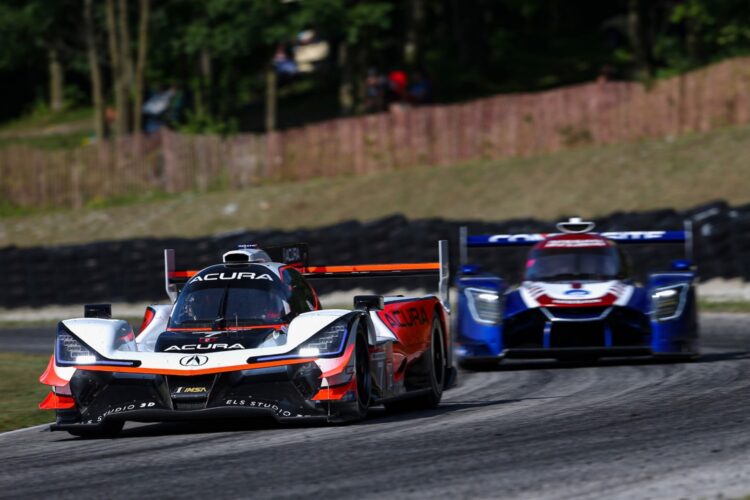 Taylor Tops Opening Practice at Road America