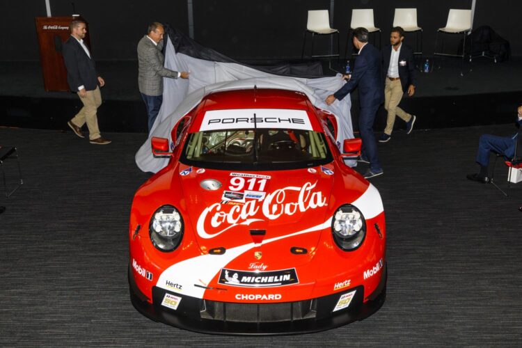 Porsche unveils Akin ‘Coke’ tribute livery for Petit Le Mans