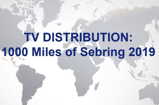 Where the 1000 Miles of Sebring WEC race will be telecast